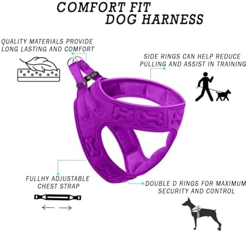 Comfort Fit Dog Harness Step in No Pull Harness - Image 4