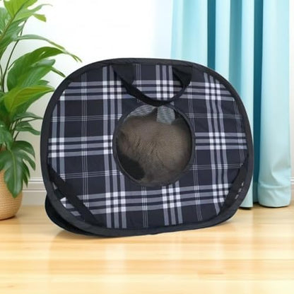 Pop Open Cat Carrier, Soft-Sided Collapsible Travel Carrier - Image 6
