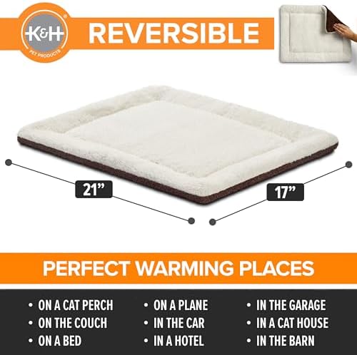 K&H Pet Products Self-Warming Cat Bed Pad, Self Heating Pad - Image 2
