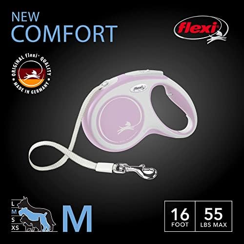 FLEXI® New Comfort Tape Retractable Dog Leash, 16 ft - Image 2