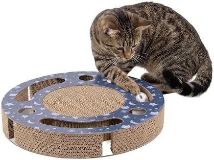 Kitty City Starry Night Corrugate Cat Scratcher by KittyCity