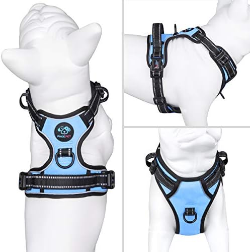 PHOEPET No Pull Dog Harness Reflective Adjustable - Image 2