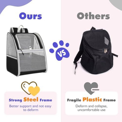Pawaboo Cat Carrier Backpack, 10 kg, Breathable - Image 4
