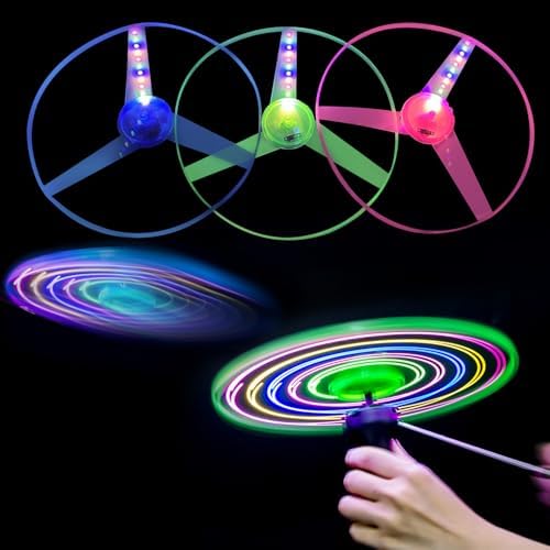 M.best 4 Sets LED Flying Set, Fun Flying Saucers Toys by Mbest