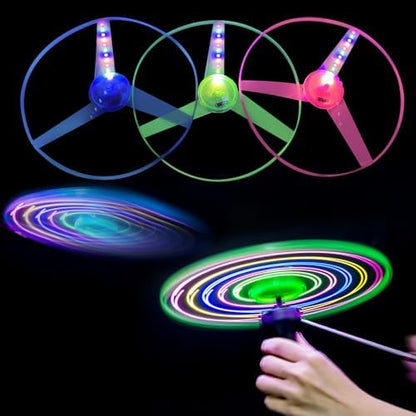 M.best 4 Sets LED Flying Set, Fun Flying Saucers Toys by Mbest