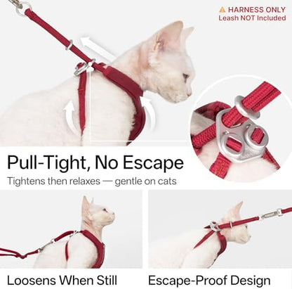 Escape Proof Y Shape Cat Harness Anti-Choke - Image 3
