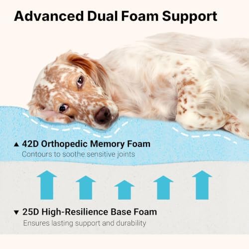 Veehoo Orthopedic Memory Foam Dog Bed - Image 3