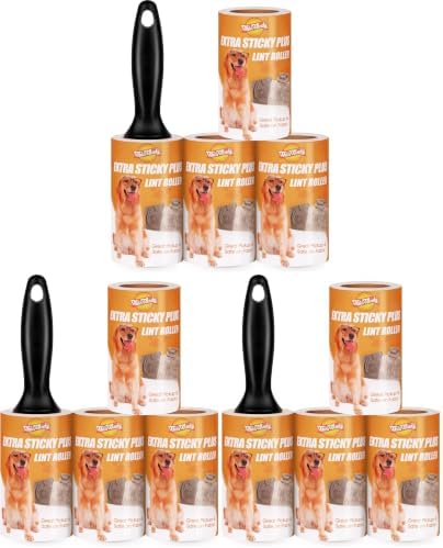 WulaWindy Lint Roller for Pet Hair, Extra Sticky Lint Rollers Pet Hair Remover by WulaWindy