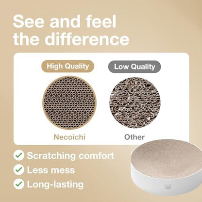 Necoichi Cat Scratcher Bowl for Indoor Cats - Image 5