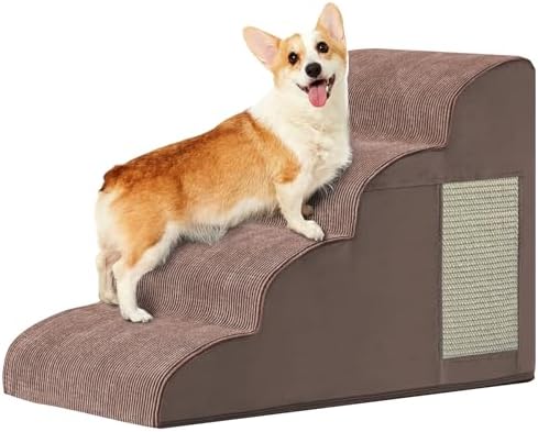 Ahpmeoa Dog Stairs for Small Dogs 19.7" H, Dog Ramp for Bed by Ahpmeoa