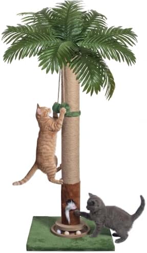 Fantasreen Cat Scratching Post 35'' Tall by Fantasreen