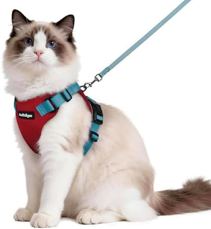 rabbitgoo Cat Harness and Leash Set, Escape Proof Vest by rabbitgoo