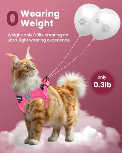 FAYOGOO Cat Harness and Leash Set, Escape-Proof Step-in Vest - Image 4