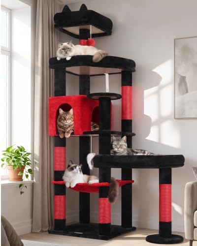 Globlazer 65in Gothic Sturdy Cat Tree by Globlazer