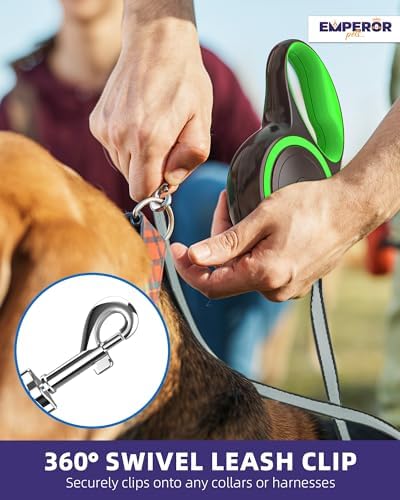 Emperor Pets Retractable Dog Leash, 16 ft - Image 6