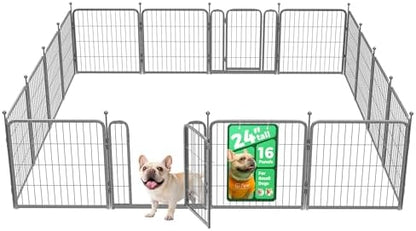 FXW Aster Dog Playpen Designed for Yard, 16 Panels by FXW