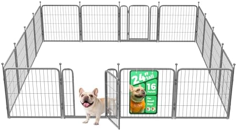 FXW Aster Dog Playpen Designed for Yard, 16 Panels by FXW