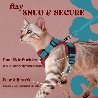rabbitgoo Cat Harness and Leash Set, Escape Proof Vest - Image 6