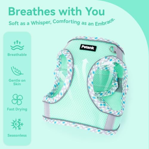 Petank Step in Dog Harness No Pull and Leash - Image 3