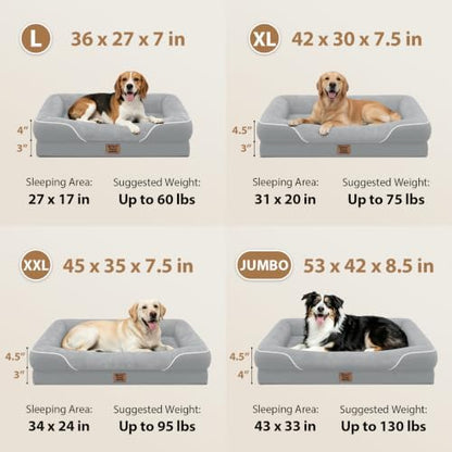 Chez Paw Waterproof Orthopedic Dog Bed - Image 6