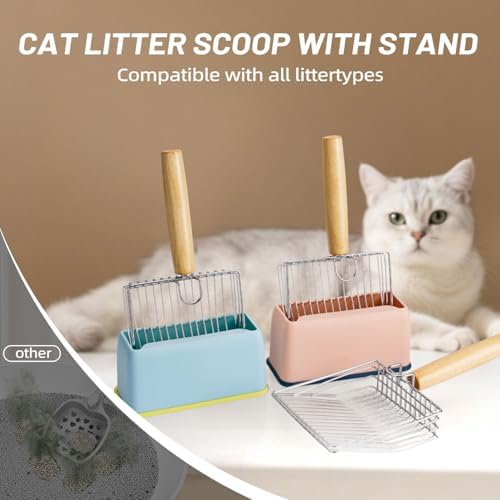 Metal Cat Litter Scoop Kitty Metal Scooper - Image 2