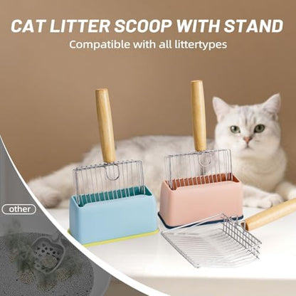 Metal Cat Litter Scoop Kitty Metal Scooper - Image 2