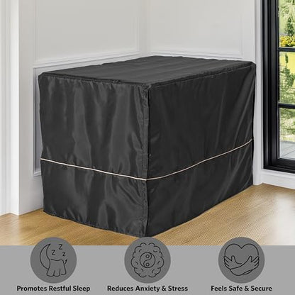 MidWest Homes for Pets Medium Dog Crate Cover, Machine Washable - Image 3