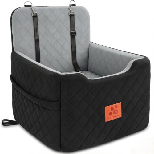 GL GLENSLAVE Dog Car Seat for Small/Medium Dogs Under 35 lbs by GLGLENSLAVE
