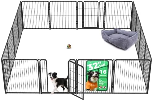 FXW Homeplus Indoor Dog Playpen, 16 Panels, by FXW