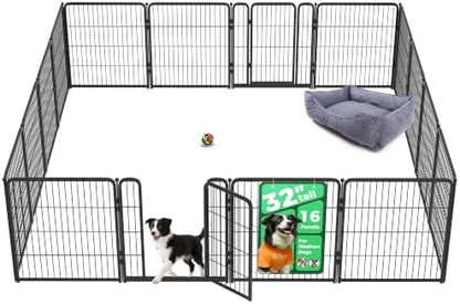 FXW Homeplus Indoor Dog Playpen, 16 Panels, by FXW