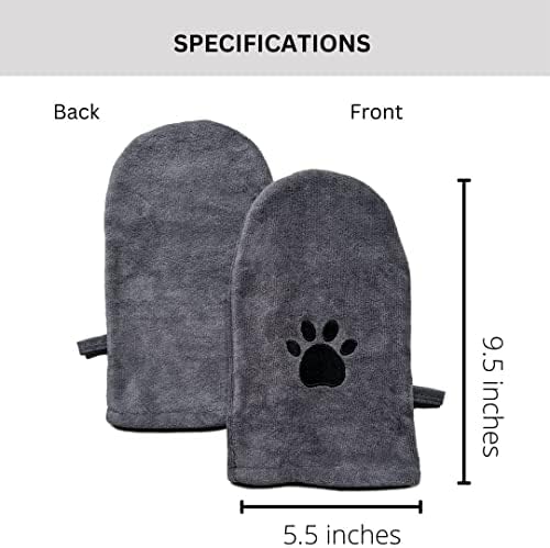 Penny & Niko Microfiber Pet Towel Mitts - Image 3