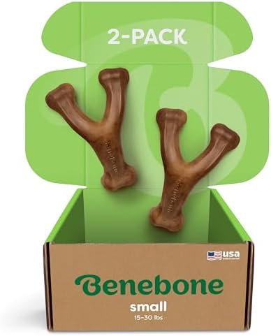 Benebone 2-Pack Wishbone Chew Toy by Benebone