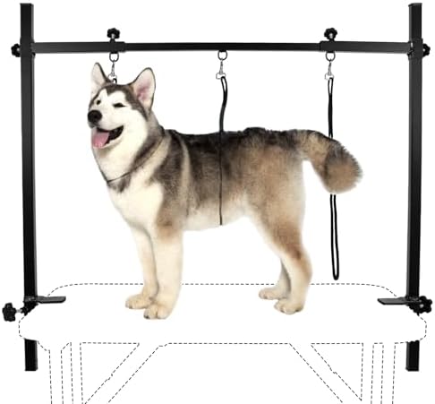 LEIBOU H-Shape Dog Grooming Arm Pet Supplies Grooming Table Arm by LEIBOU