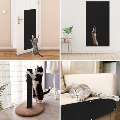 Cat Scratch Couch Furniture Protector, Trimmable Self-Adhesive Cat Scratch - Image 5