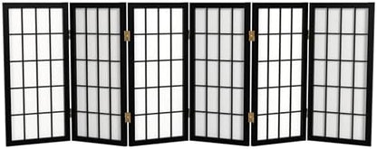 2 ft. Short Desktop Window Pane Shoji Screen by RedLantern