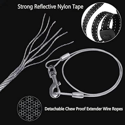 13ft Retractable Dog Leash for Small Breed Dogs up to 22 lbs - Image 3
