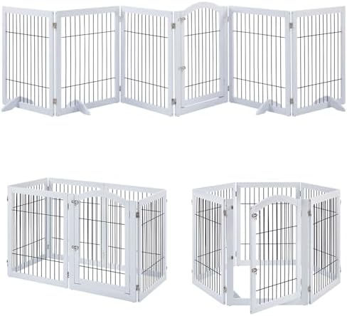 unipaws 144" Extra Wide Dog Gate and Pet Playpen by unipaws