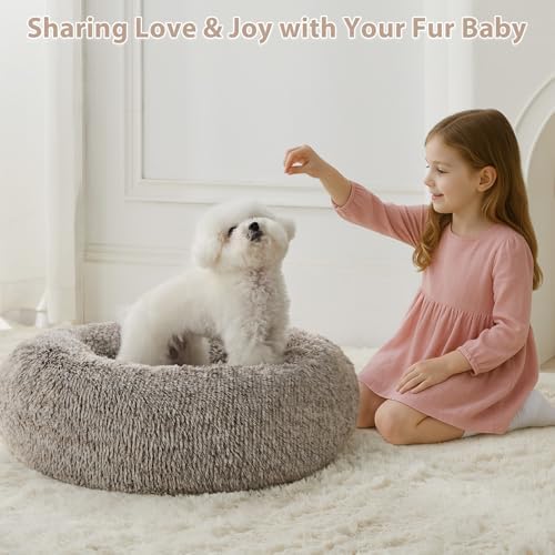 WNPETHOME Large Round Calming Dog Bed Cat Bed - Image 5