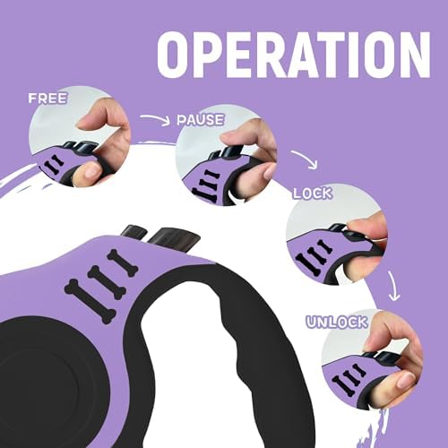 Retractable Dog Leash Automatic Telescopic Tractor Dog Tape - Image 4