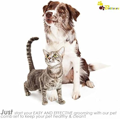 2 Pack Dog Grooming Brush, Premium Soft Silicone Pet Bath Brushes - Image 7