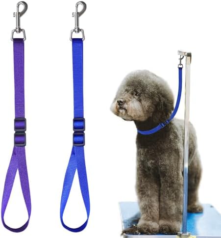 Dog Grooming Loop Adjustable Restraint Noose Sling by Periflowin