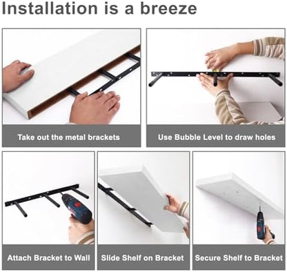 Fixwal Floating Wall Shelves for Decor - Image 7