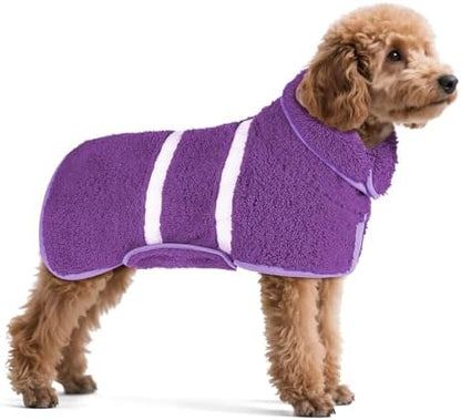 Unicorn Catcher Dog Bathrobe Super Absorbent Quick Drying Robe by UnicornCatcher