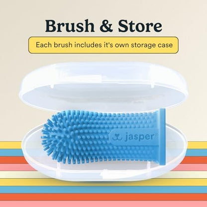 Jasper Dog Toothbrush, 360° Finger Toothbrush - Image 4
