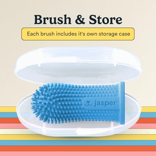 Jasper Dog Toothbrush, 360° Finger Toothbrush - Image 5