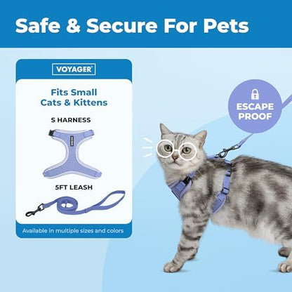 Voyager Escape-Proof Step-in Cat Harness & Leash - Image 2