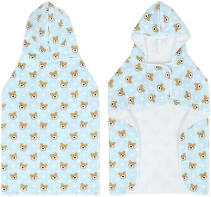 HDE Hooded Dog Bathrobe Quick Dry Towel Wrap - Image 5