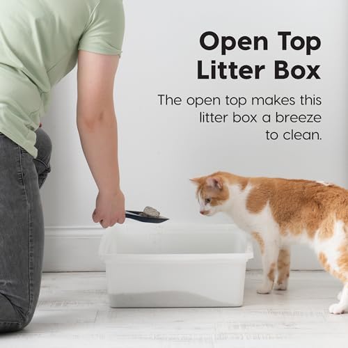 IRIS USA Large Cat Litter Box - Image 3