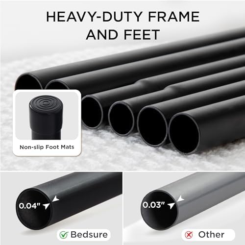 Bedsure Outdoor Elevated Cooling Dog Bed Large Sized Dog, 49in Grey - Image 3