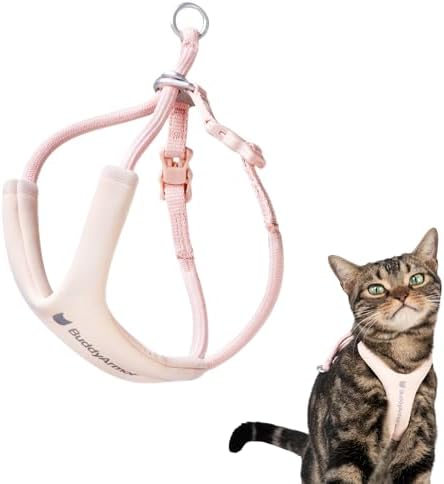 Escape Proof Y Shape Cat Harness Anti-Choke by BuddyArmor